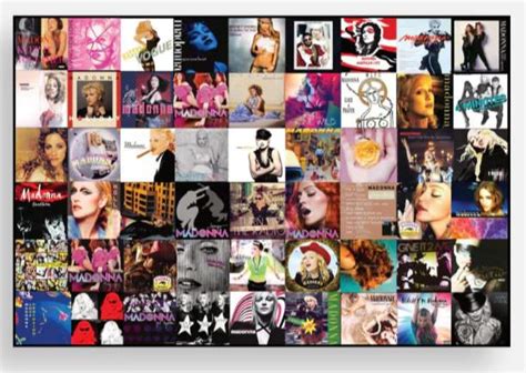 Solve 40 Years Of Madonna Jigsaw Puzzle Online With 70 Pieces