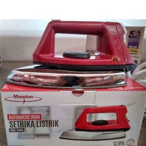 Jual Setrika Maspion HA 125 Iron Dry Indonesia Shopee Indonesia