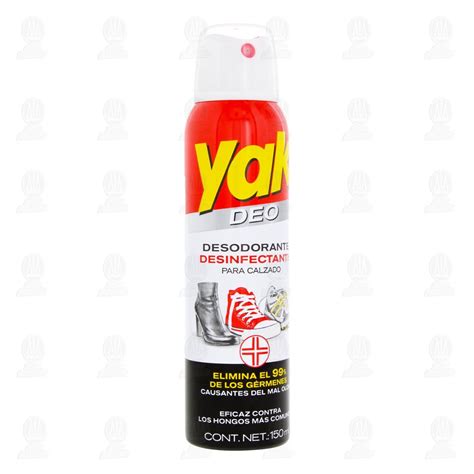 Desodorante Desinfectante Yak Deo Para Calzado 150 Ml