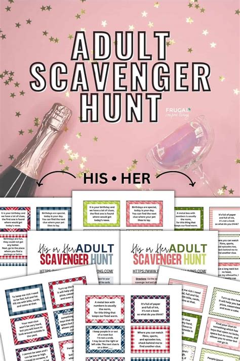 The Best Adult Scavenger Hunt Ideas That You Can Print Today