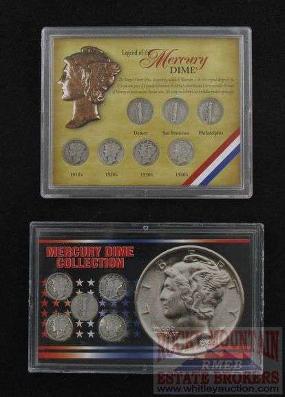 Mercury Dime Collection And The Legend Of The Mercury Dime Coin Sets