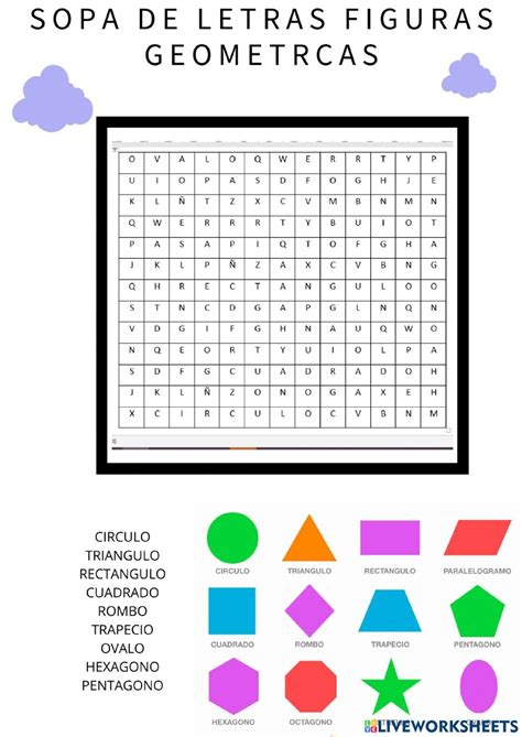 Sopa De Letras Online Exercise For Grade 1 Material Didactico Para