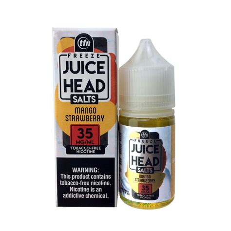 Freeze Juice Head Salts Mango Strawberry Vape E Liquid Ml Beyond Vape