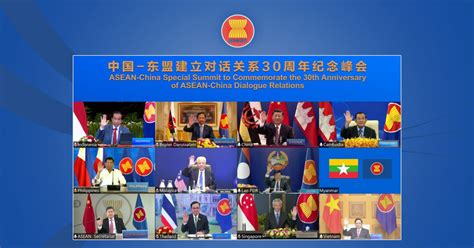 Joint Statement Of The Asean China Special Summit To Commemorate The