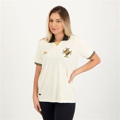 Camisa Kappa Vasco Iii Feminina Futfanatics