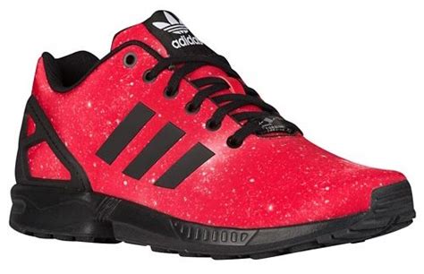 The Damian Lillard Approved Adidas Zx Flux Red Galaxy Is Available