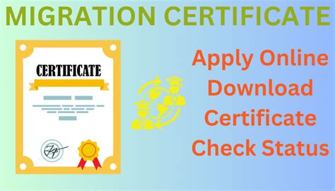 Migration Certificate Download Application Form Apply Online