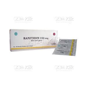 Ranitidine Erela Mg Tablet Manfaat Dosis Efe