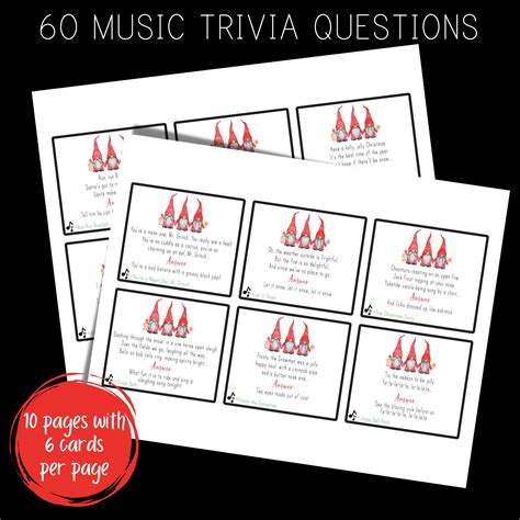 Christmas Trivia Game Bundle Office Party Christmas Trivia Games Family ...