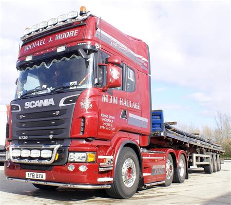 Scania R730 V8 Topline Propiedad De La Empresa Michael J Moore