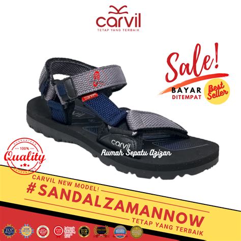 Jual Carvil Gasvar GM Carvil Bharata GM Sandal Gunung Pria Dewasa