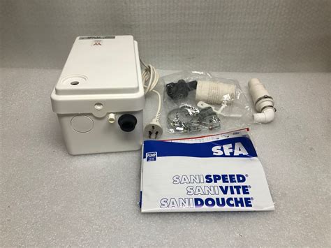 Saniflo SFA D60 Sanidouche Sanishower Flat Pump for Low Level Shower ...