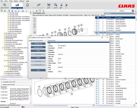 CLAAS Parts Doc Agricultural Equipment Electronic Spare Parts Catalogue ...