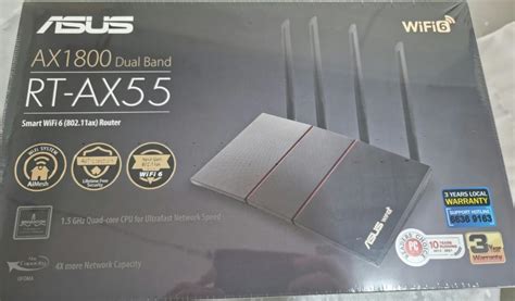 Asus AX1800 Dual Band Router, Computers & Tech, Parts & Accessories ...
