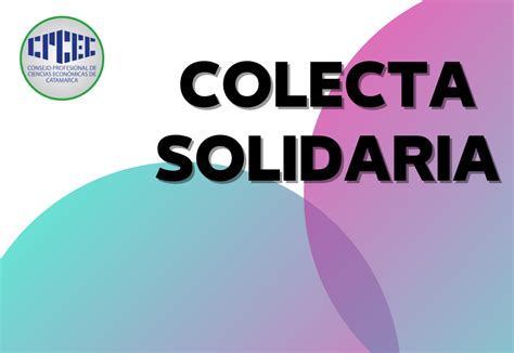 Colecta Solidaria CPCE Catamarca