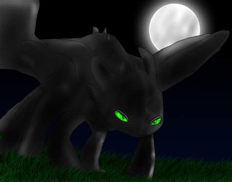 Angry Toothless By Night By Ciindycore On Deviantart