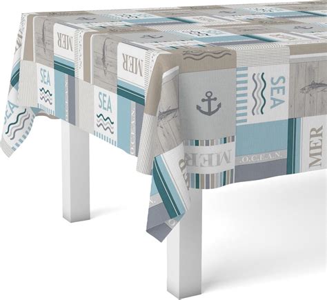 Martina Home Mer Nappe En Toile Cir E Unique X Cm Amazon Fr