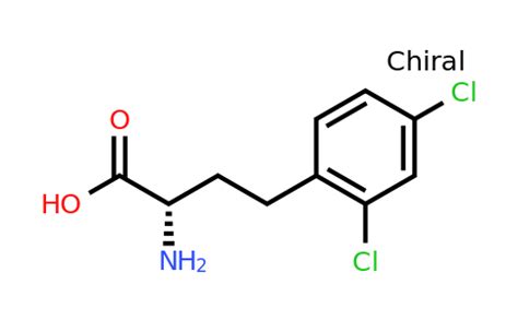 CAS 1260590 08 6 S 2 Amino 4 2 4 Dichloro Phenyl Butyric Acid