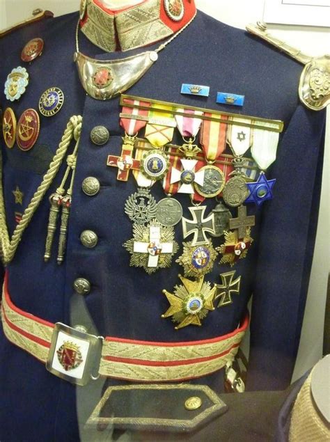 Ww2 Era Uniform Of A Spanish General With An Interesting Collection
