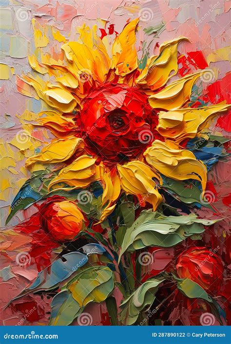 Sunflower Sculpture Stock Illustration Illustration Of Bouquets