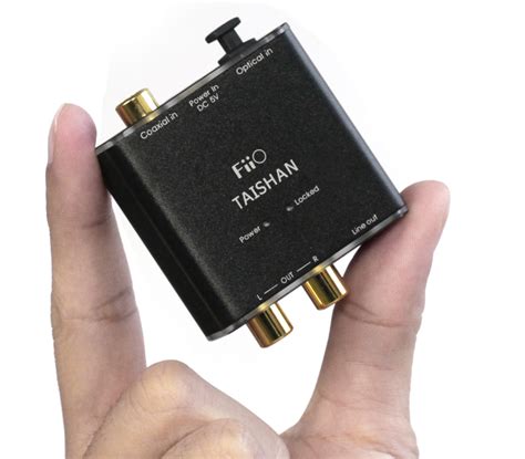 FiiO D3 DAC Digital To Analog Audio Converter 192kHz 24bit Optical