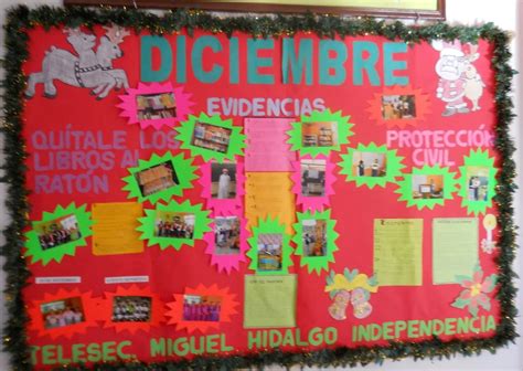 Completa Recopilación De Ideas Para El Periódico Mural De Diciembre