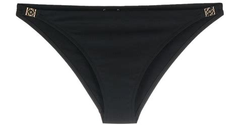 Loewe Anagram Detail Bikini Brief In Black Lyst