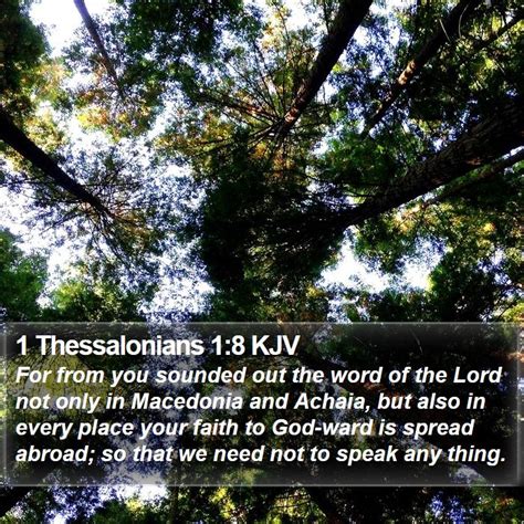 1 Thessalonians 18 Kjv Bible Verse Images