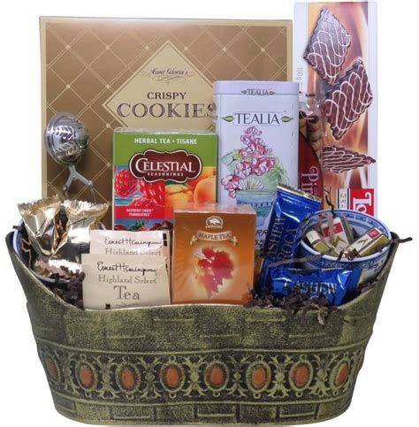 Tea Gift Baskets Montreal Montpetit Creations Gift Baskets Paniers