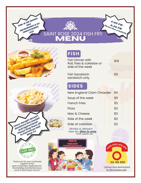 Fish Fry Events For Lent Around Cny