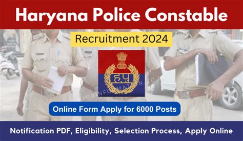 Haryana Police Constable Recruitment 2024 Re Notification PDF Online