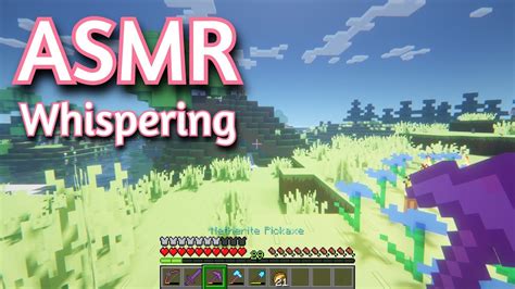 ASMR Gaming MINECRAFT SURVIVAL WHISPERING 72 Keyboard And Mouse