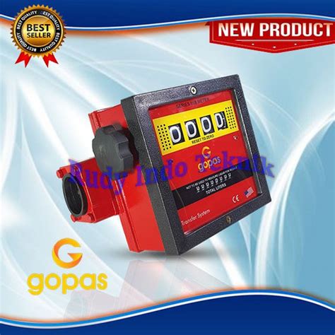 Jual Flow Meter Solar DN 40 Mm Flow Meter Merek GOPAS Jakarta Barat