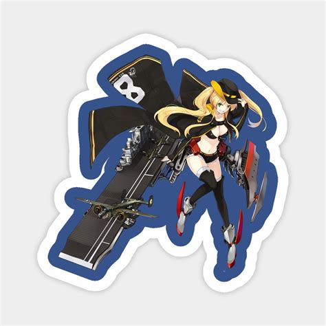 Azur Lane Hornet Magnet Azur Stickers Funny Stickers Favorite