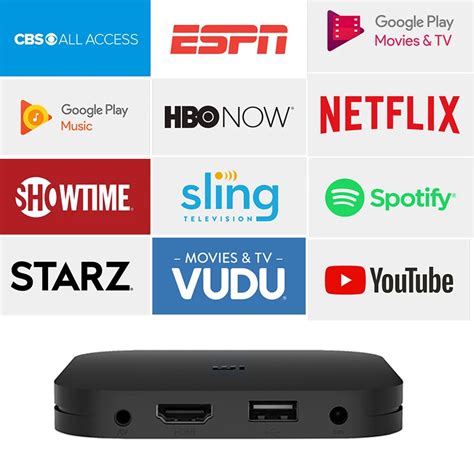 ТВ-приставка Xiaomi Mi TV Box S 4K Ultra HD Android TV 9,0 HDR 2 ГБ 8 ...