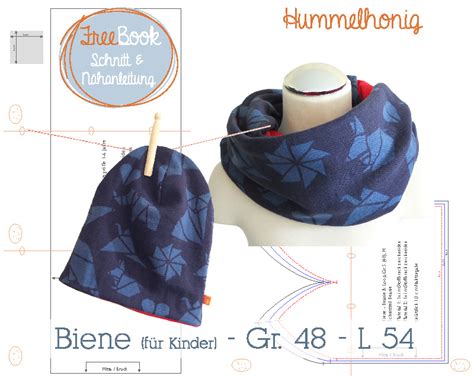 Freebook Beanie Und Loop Biene Hummelhonig