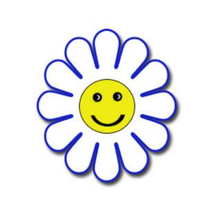 Smiley Face Daisy - ClipArt Best