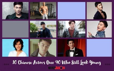 10 Chinese Actors Over 40 Who Still Look Young - Asiantv4u