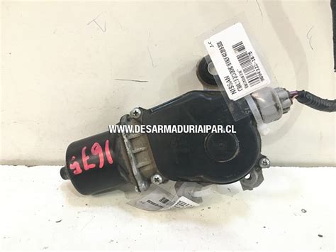 Motor Limpiaparabrisa NISSAN XTRAIL 2 5 QR25 DOHC 16 VALV 4X2 2018