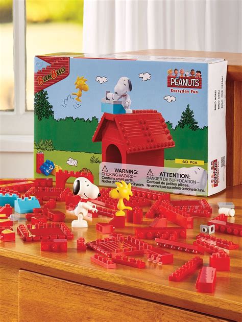 Create Snoopys Doghouse With Banbao Building Bricks Snoopy Dog House