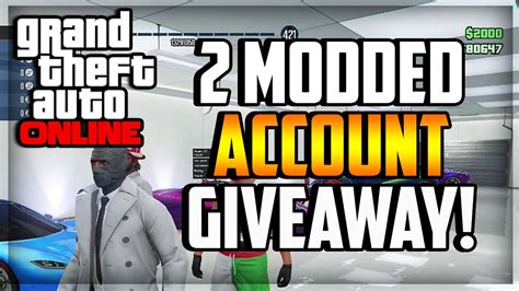 Gta Online Modded Account Giveaway Subscribers Only Closed Youtube