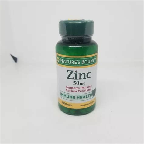 Zinc Mg Unid Natures Bounty Cuotas Sin Inter S