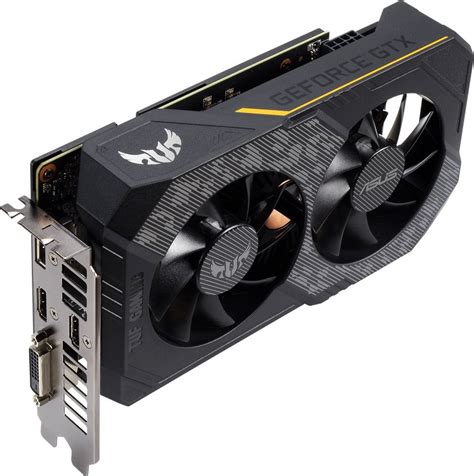 Asus TUF Gaming GeForce GTX 1660 Ti OC Evo TUF-GTX1660TI-O6G-EVO-GAMING ...