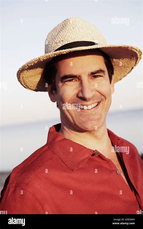 Portrait Of A Mature Man Smiling Stock Photo Alamy