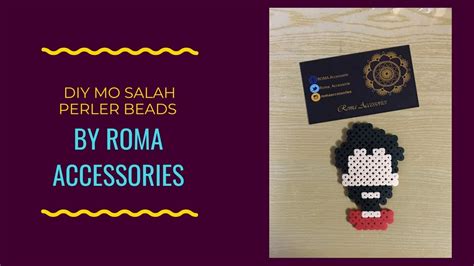 Diy Mo Salah Perler Beads By Roma Accessories طريقة عمل محمد صلاح فى