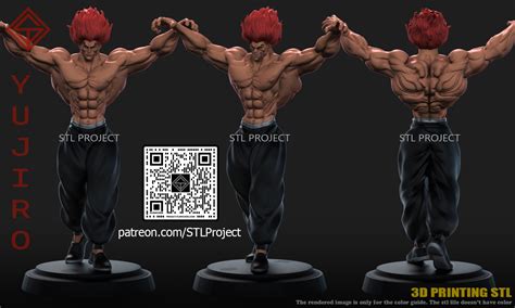 Fichier 3d Yujiro Hanma・plan Pour Impression 3d à Télécharger・cults