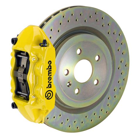 Brembo 1P4 6001A5 Brake Kit GT Series Drilled 323mm X 28mm 1 Piece