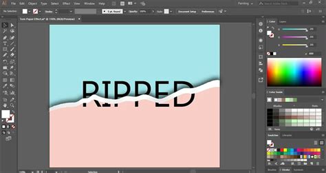 Torn Paper Effect in Adobe Illustrator - Adobe Tutorial