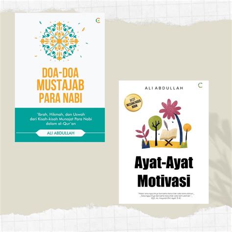 Jual BUKU AGAMA Doa Doa Mustajab Para Nabi Ayat Ayat Motivasi