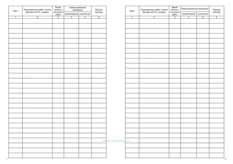 Журнал ежедневного учета работ - купить в интернет-магазине CentrMag по ...